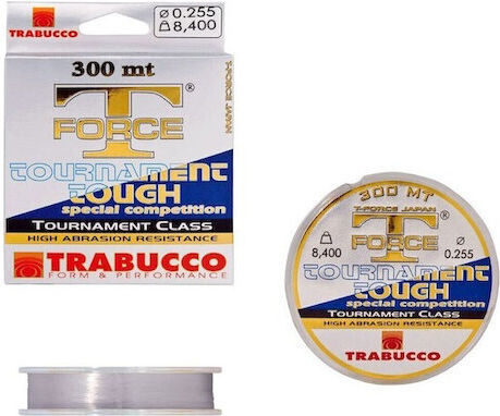Fishing Line Trabucco T-Force Tournament Force 150m Colour Transparent Size 0.185