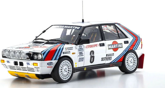 Kyosho Model Metalic 1:18 Lancia Delta Hf 4wd Monte Carlo Team Lancia Martini 1987