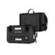 Waterproof Motorcycle Side Travel Bags Straps Racks or Tail 2pcs 30l + 30l Motowolf Mdl0720-b Black