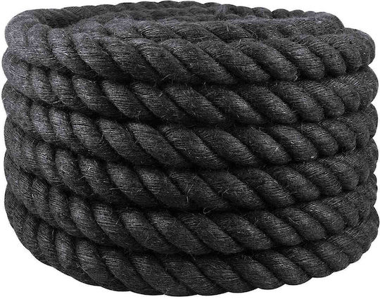 Jute Rope 60 Black 100% Jute Tossa 42011645 Black