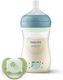 Philips Plastic Baby Bottle Set Natural Response Anti-colic with Silicone Teat for 0+ Months 260ml