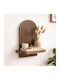 Wandregal Artwill Wenge 26x13x35cm
