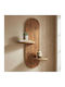Ράφι Artwill Oak 46x13x70εκ.