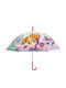 Kids Umbrella Curved Handle Multicolour with Diameter 66cm