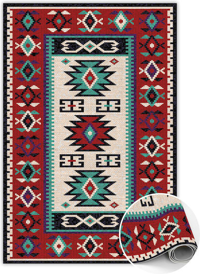 Tulup Χαλάκι Κουζίνας Διάδρομος Κόκκινο 80x120εκ.