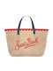 Rattanstasche Damen Handtasche Beiges