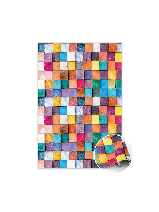 Tulup Правоъгълен Кухненски Килим Многоцветен 120x180см