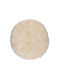 Biokarpet Flokati Natural Round 1700gr-120x120