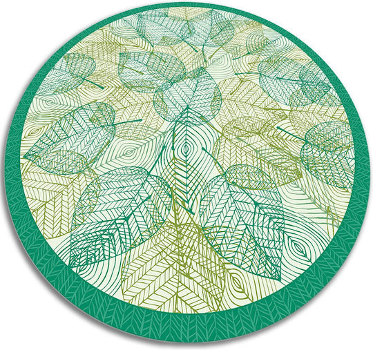 Tulup Στρογγυλό Χαλάκι Κουζίνας 60x60cm 010260360850000019748 Πράσινο Tulup Στρογγυλό Χαλάκι Κουζίνας 60x60cm 010260360850000019748 Πράσινο