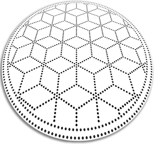 Tulup Covor de Bucătărie Rotund 120x120cm 010260360800000019795 Gri Tulup Covor de Bucătărie Rotund 120x120cm 010260360800000019795 Gri