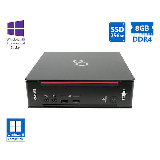 Esprimo Q558 USFF Refurbished Grade A (Core i7-8700T/8GB/256GB SSD/No OS)