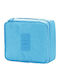 Light Blue Waterproof Textile Travel Bag