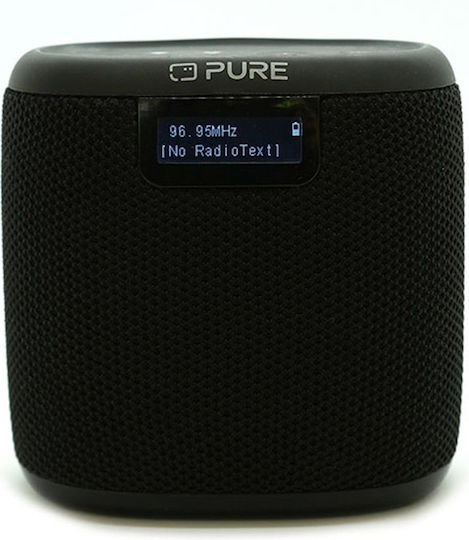 Pure Woodland Ηχείο Bluetooth με Ραδιόφωνο Μαύρο