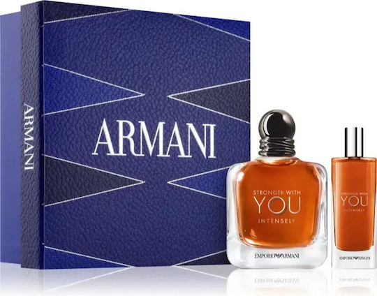 Armani Emporio Stronger You Intensely Комплект Подарък Мъжки
