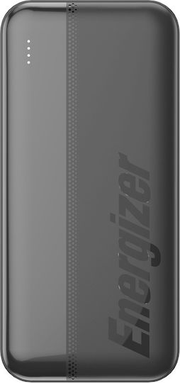 Energizer Power Bank 10000mAh 15W cu Port USB-A și 2 Porturi USB-C Negru