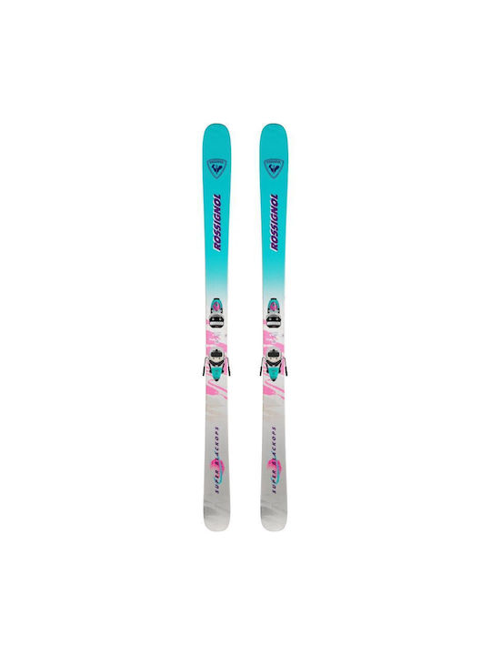 Rossignol Blackops 98 Männer Ski in Blau mit Bindungen