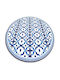 Tulup Covor Rotund Albastru Φ120cm