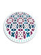 Tulup Round Rug Geometric Shapes Φ120cm