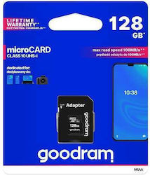 Goodram Microsdxc Memory Card 128gb Cl10 Uhs I + Adapter Goodram Microsdxc Memory Card 128gb Cl10 Uhs I + Adapter