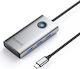 Orico USB-C Docking Station με 4K Ethernet Γκρι (PW11-6P25R-GY-BP)