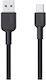 Aukey USB 2.0 Кабел USB-C Мъжки - USB-C 60W Черен 1.8м LLTSN1041439