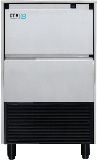 ITV Ice Makers Ice Machine with Spraying System with Daily Ice Making Capacity 58kg & Storage Capacity 25kg