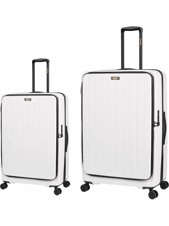 CAT Hard Travel Suitcases Caterpillar with 4 Wheels