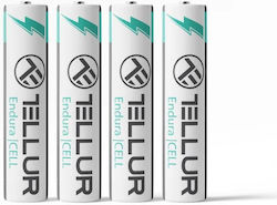 Tellur Endura Zinkbatterie AAA R03 1,5V 4 Stück/Set