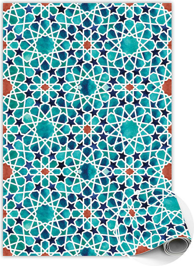 Tulup Χαλί Αντιολισθητικό 60x90cm Τιρκουάζ