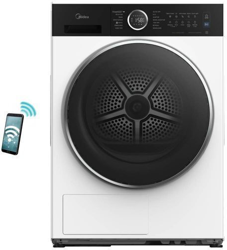 Midea MD205H90BW/W-GR Wäschetrockner 9kg mit Wärmepumpe