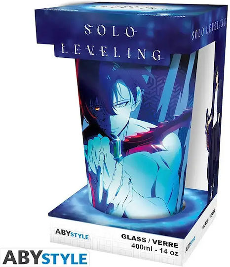 SOLO LEVELING - Premium Large Glass - 400ml - Sung Jinwoo Box