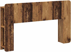 vidaXL Wooden Bed Headboard Brown 135x80cm