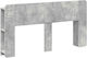 vidaXL Tăblie De Pat Din Lemn Gri 154x80cm