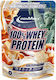 IronMaxx 100% Whey Protein Proteinquelle Molke mit Geschmack New York Cheesecake 500gr