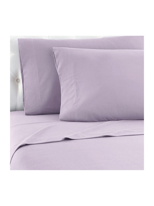 TnS Single Bed Sheet 160x250cm Lilac