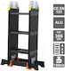 Multipurpose Aluminum Ladder 4x3