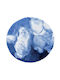 Abyss & Habidecor Runde Badematte 7411-364 Hellblau Breite 80cm