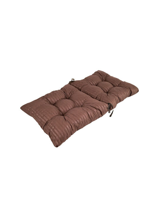 Sidirela Garden Chair Cushion with Bamboo Backr...