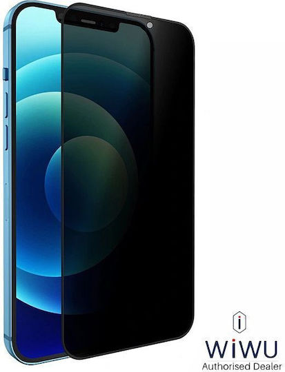 Wiwu Iprivacy Full Cover Закален Стъклен Протектор iPhone 12/12 Pro