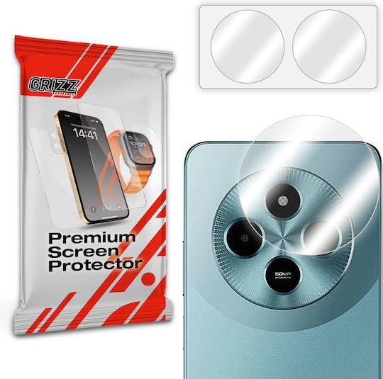 Set 2 Grizzglass Hybridglass Camera Lens Protectors Compatible Xiaomi Poco M7 5g Transparent