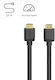 HAMA Cable HDMI male - HDMI male 2m Μαύρο