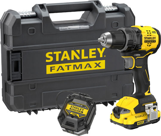 Stanley SFMCD714D1T Mașină De Găurit Cu Baterie Fără Perii 18V 1x2Ah
