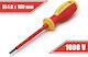 Magnetic Straight Screwdriver With Length 100mm