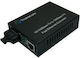 Medienkonverter 10/100m 1310/1550nm Wdm Typ A Singlemode 25km Sc Anschluss Transcom