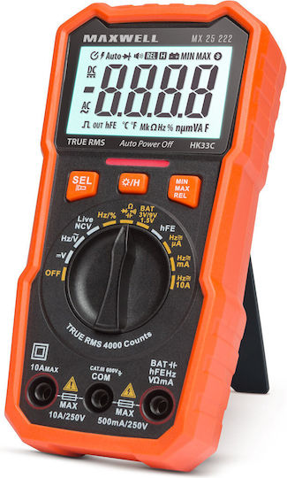 Digital Auto-range Multimeter 600v 10a Frequency Capacitance Ncv Diode Test Batteries