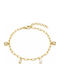 Jools Gold Plated Silver Bracelet with Zircon