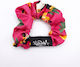 Illusion Rt Scrunchy Tucan Magenta Haargummi Mehrfarbig
