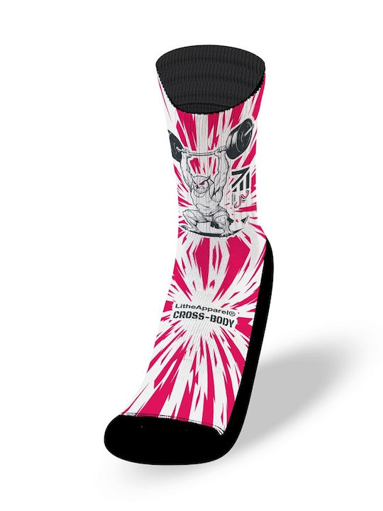 Lithe Offizielle Athener Throwdown 2026 Sportsocken für Crossfit Mehrfarbige