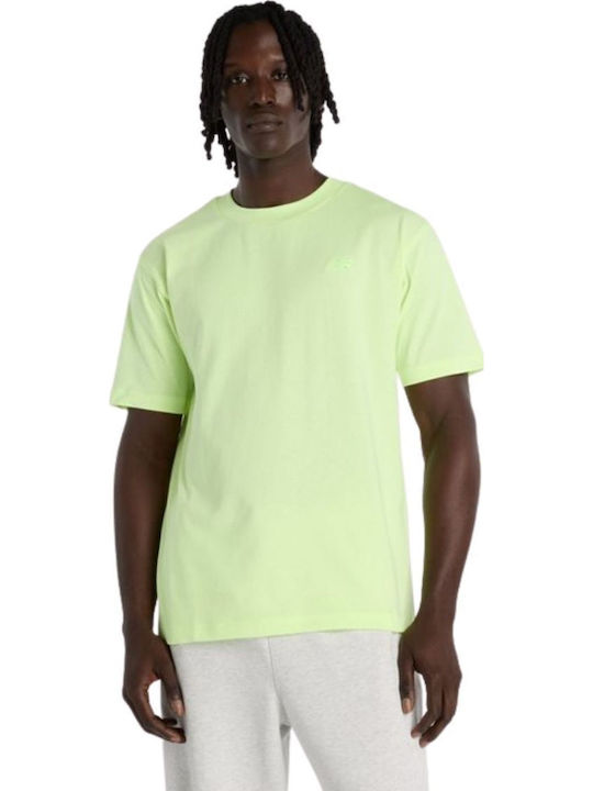 New Balance T-shirt Κίτρινο