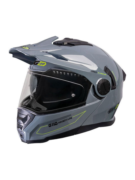 Garibaldi G110 Adventure Grau/Fluo Gelb Motorra...